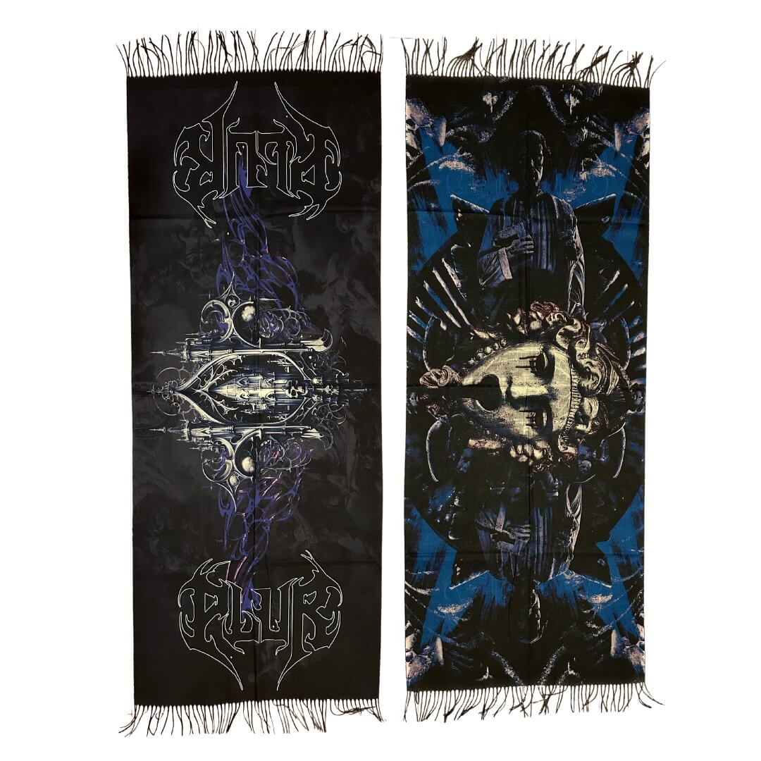 "DARK FANTASY" - REVERSIBLE PASHMINA - Pashmaniac