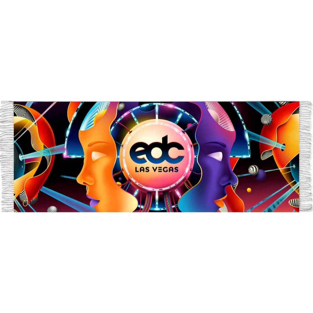 EDC LV - CUSTOM RAVE PASHMINA - Pashmaniac