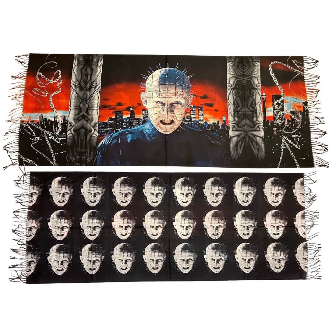 "HELLRAISER" - REVERSIBLE PASHMINA - Pashmaniac