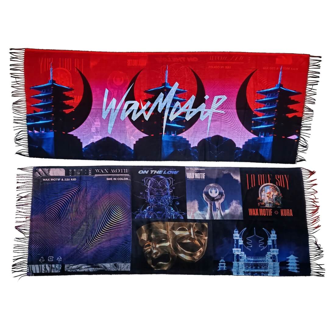 "House of Wax" - REVERSIBLE PASHMINA - Pashmaniac